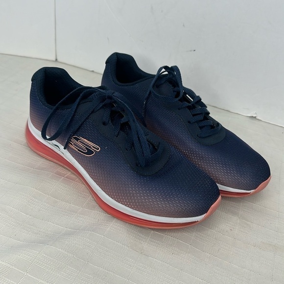 Skechers Shoes Womens Size 8.5 Skech Air Element 2.0 Athletic 149062 Navy Pink - Picture 1 of 10